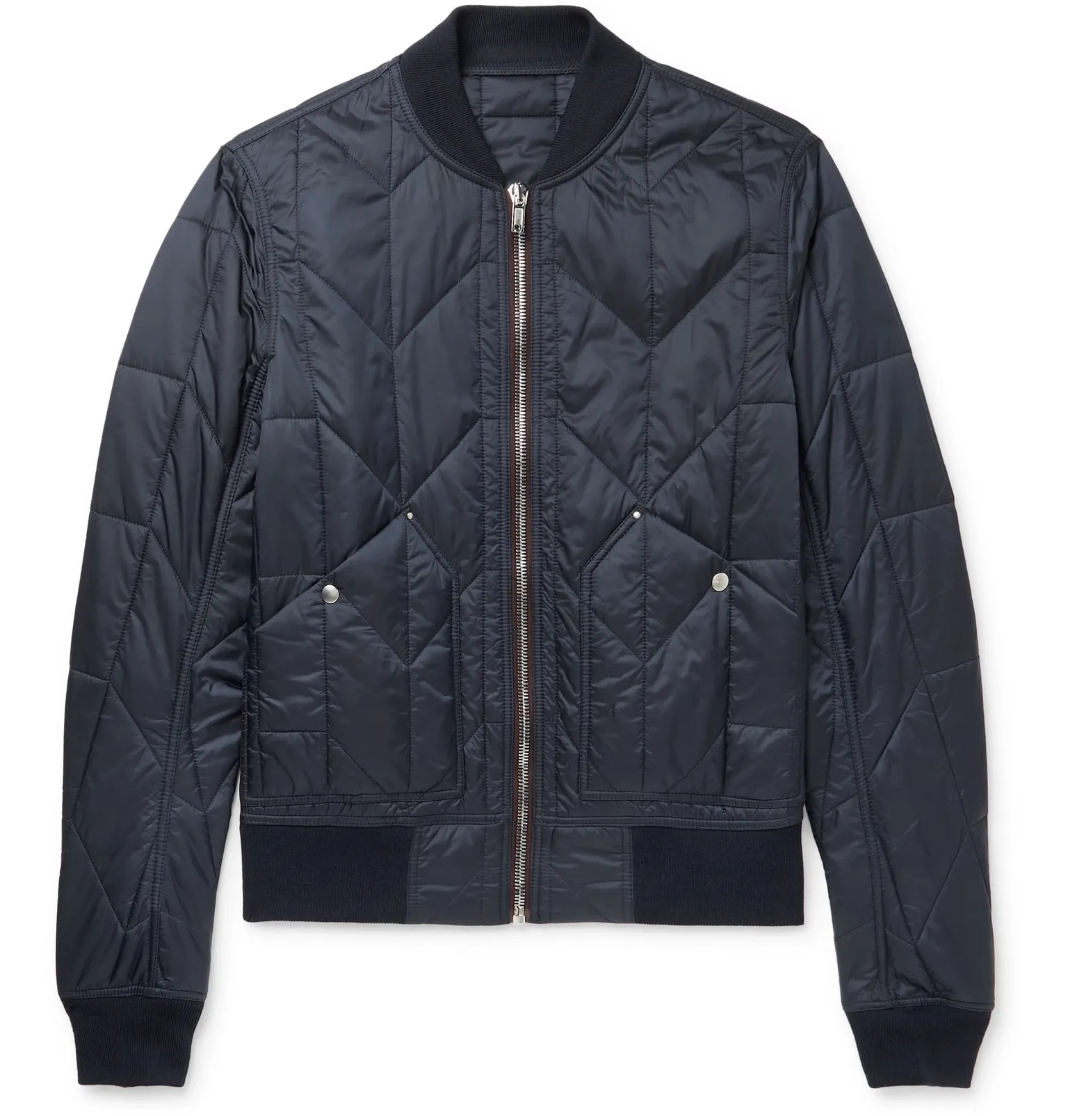 Imbottiti Quilted Padded Shell Bomber Jacket - 1