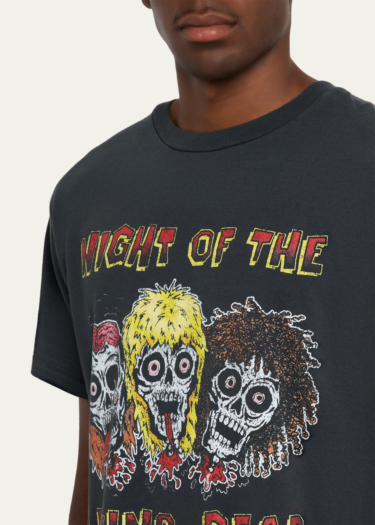 Men's Night Of The Living Dead Relaxed-Fit Graphic T-Shirt - 5