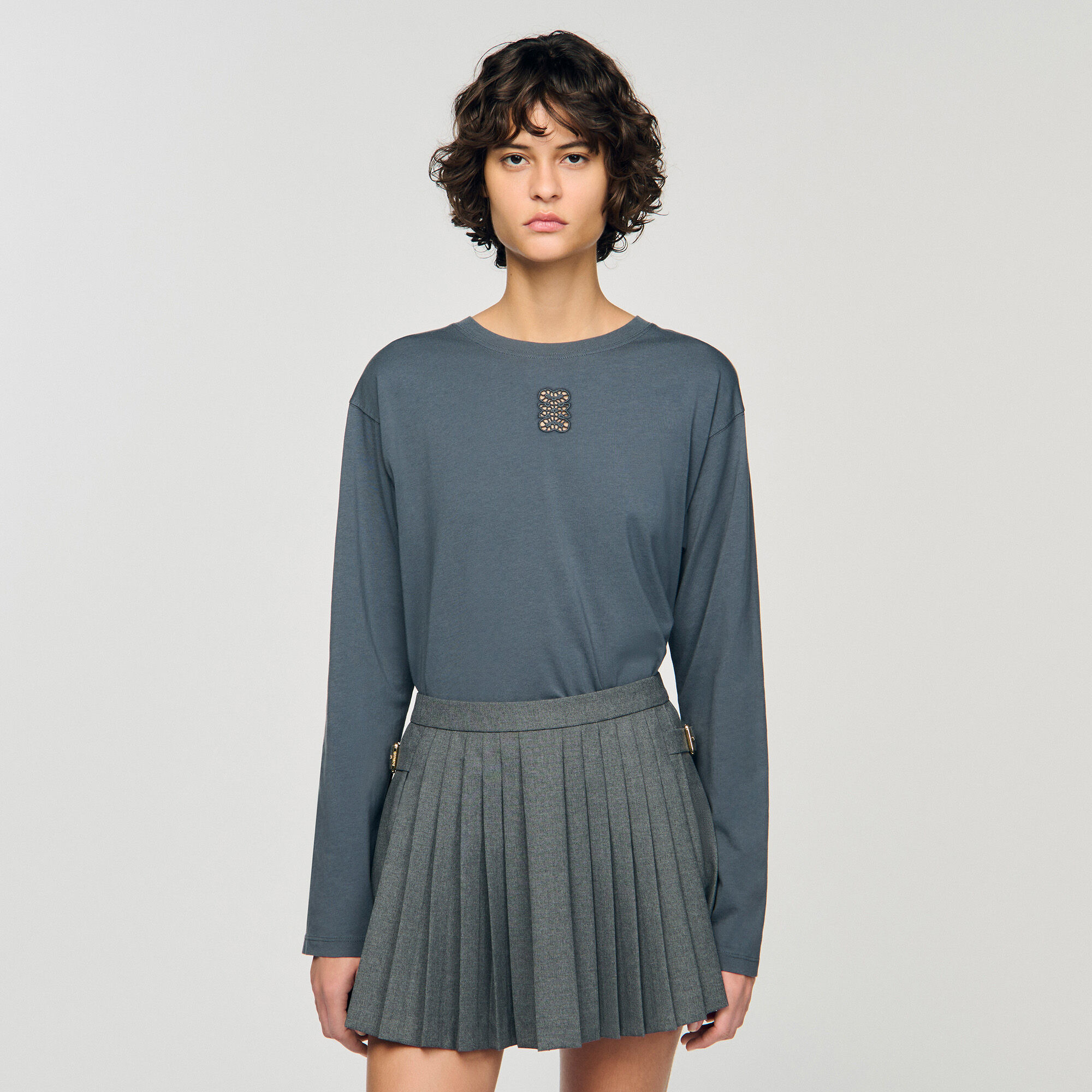 T-SHIRT WITH EMBROIDERY - 4