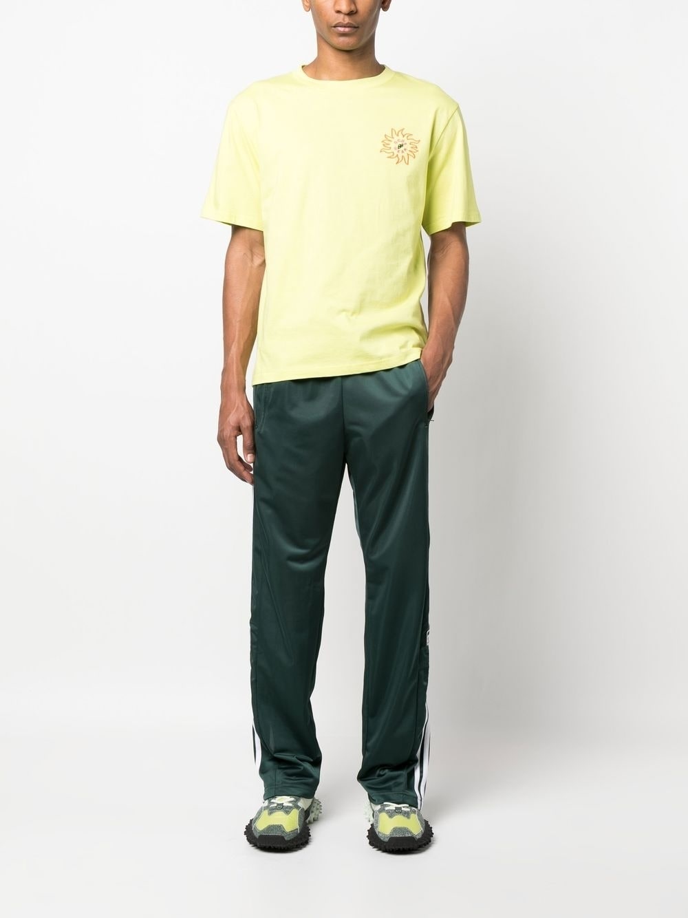 logo-print detail T-shirt - 2