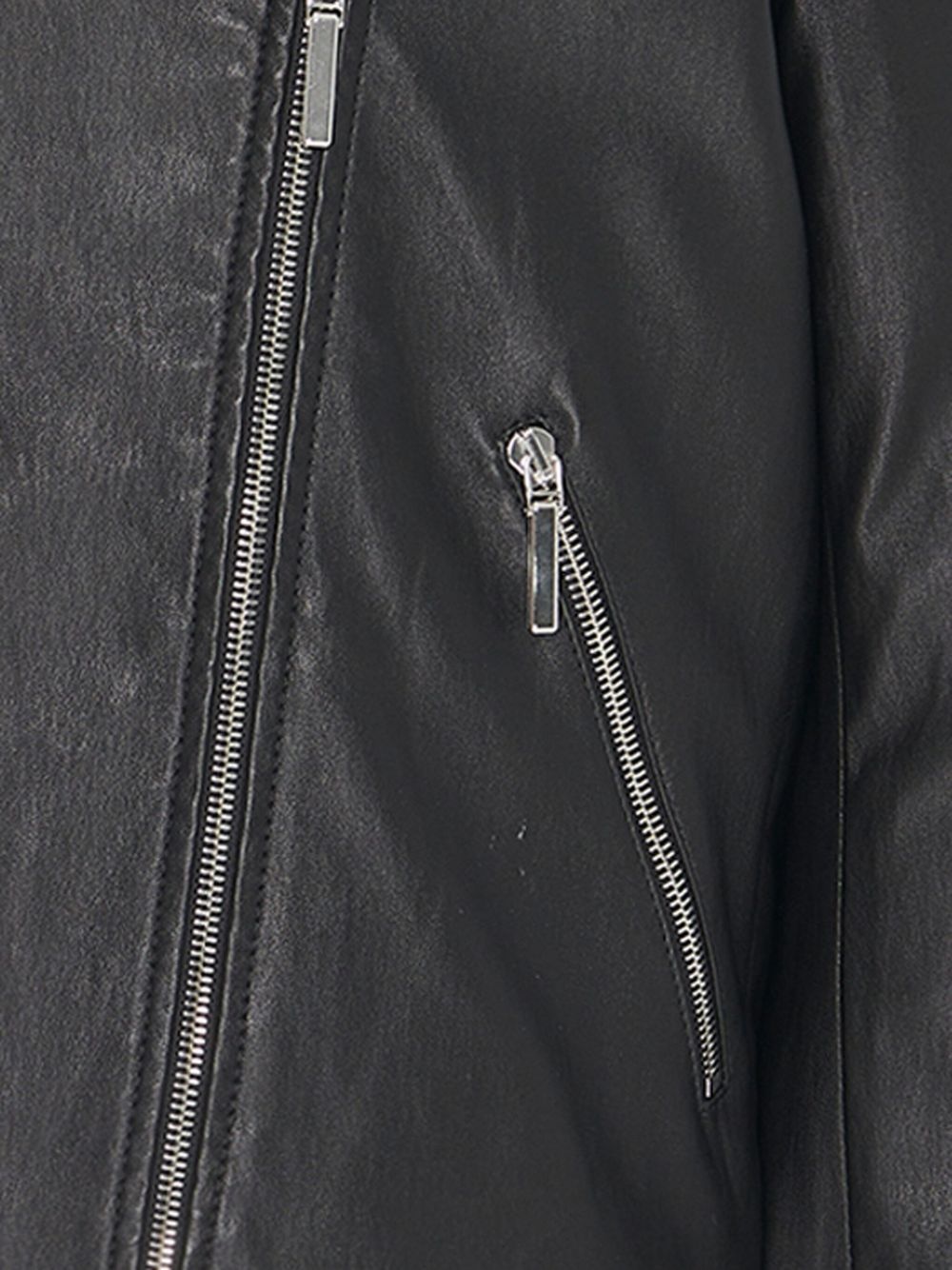 leather biker jacket - 2