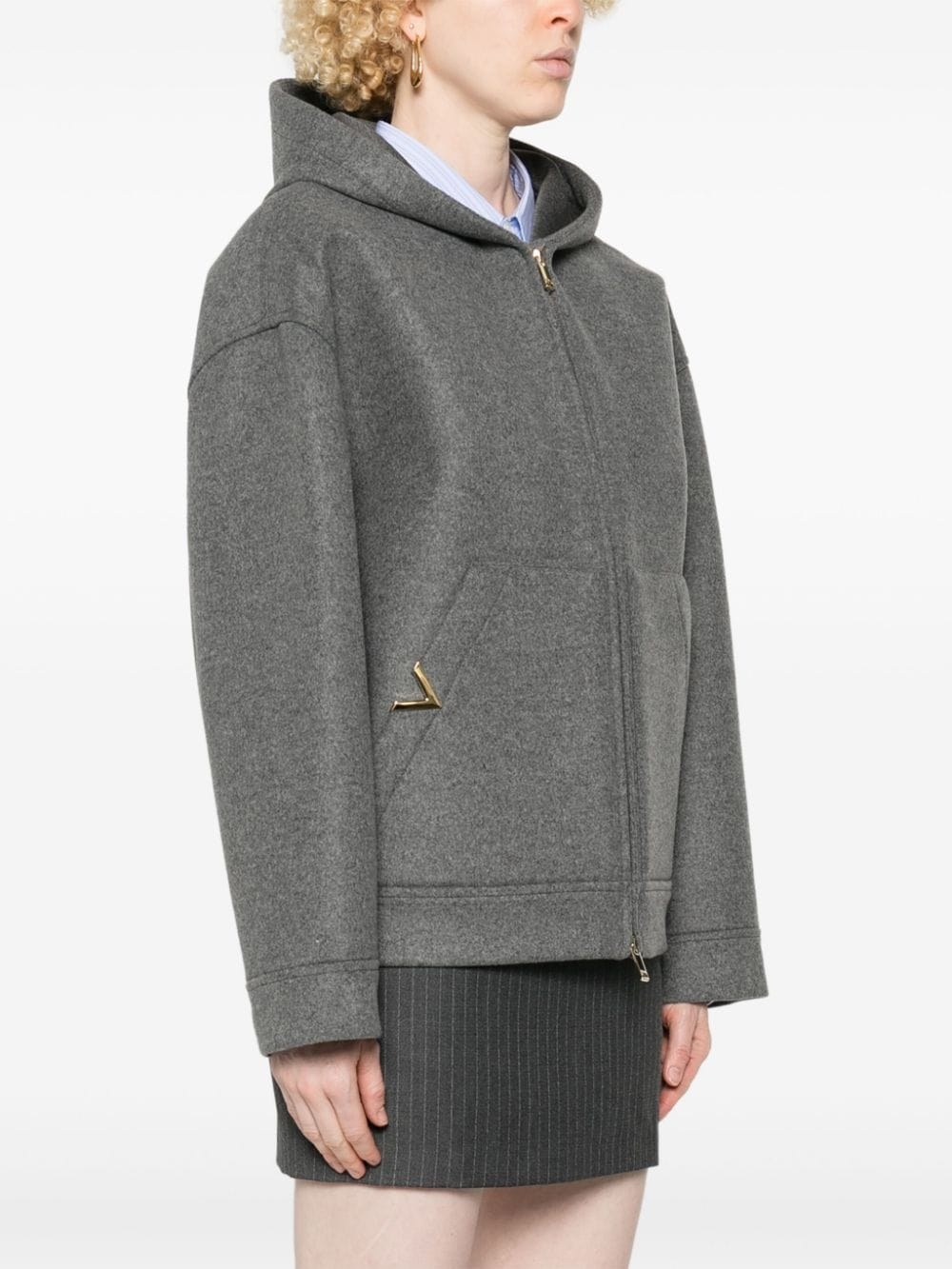 VLogo oversized jacket - 3