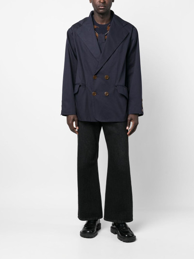 Vivienne Westwood double-breasted button blazer outlook