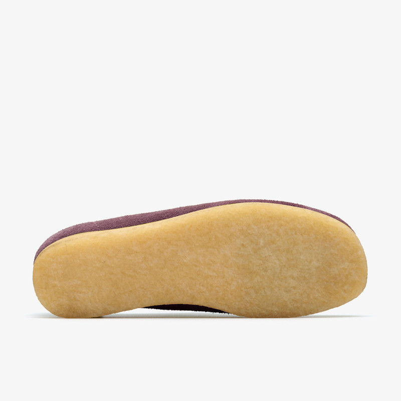 Wallabee Plum Suede 4