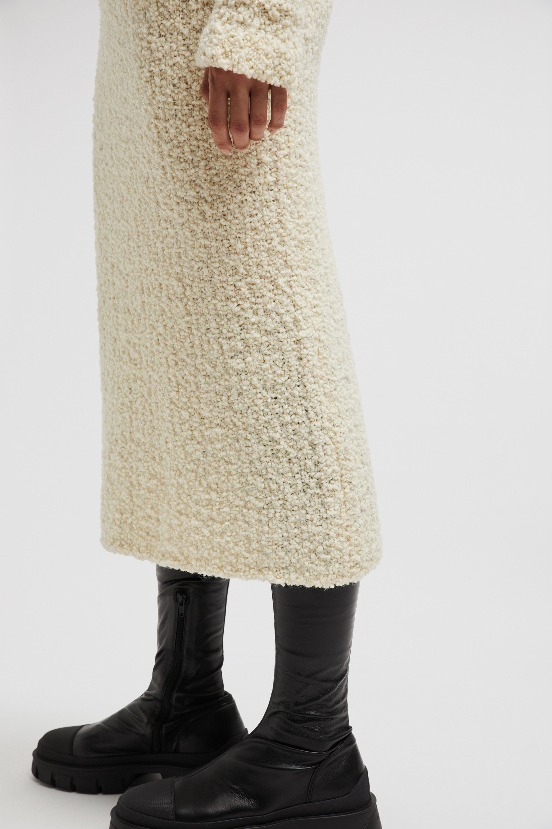 Bouclé Midi Skirt - 6