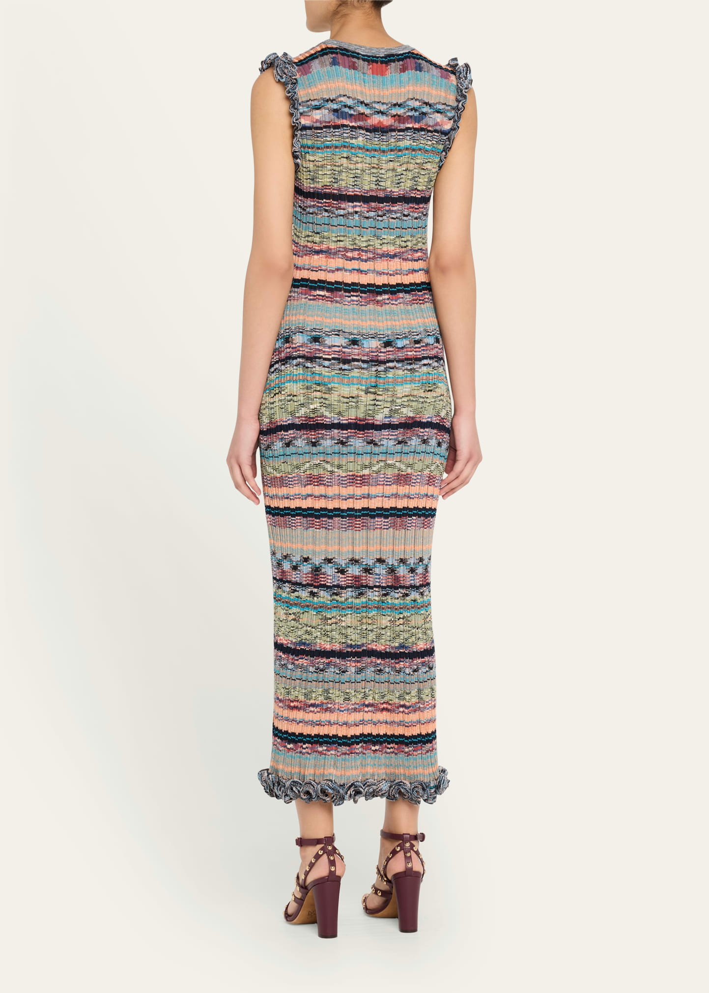 Ajak Sleeveless Knit Midi Dress - 3