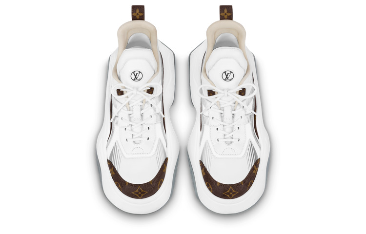 (WMNS) LOUIS VUITTON Archlight 2.0 Platform Sneakers 'White' 1ABHZN - 3