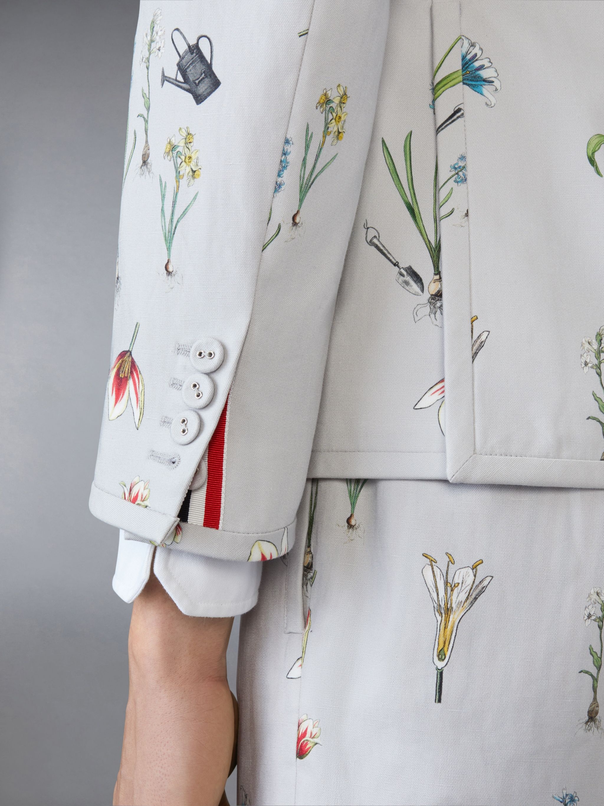 CLASSIC COTTON LINEN BOTANICAL SPORT COAT - 4