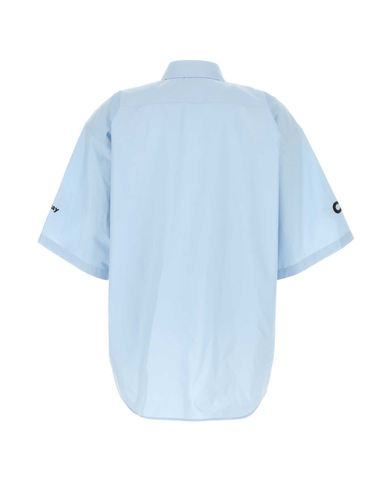 Light Blue Poplin Shirt - 2