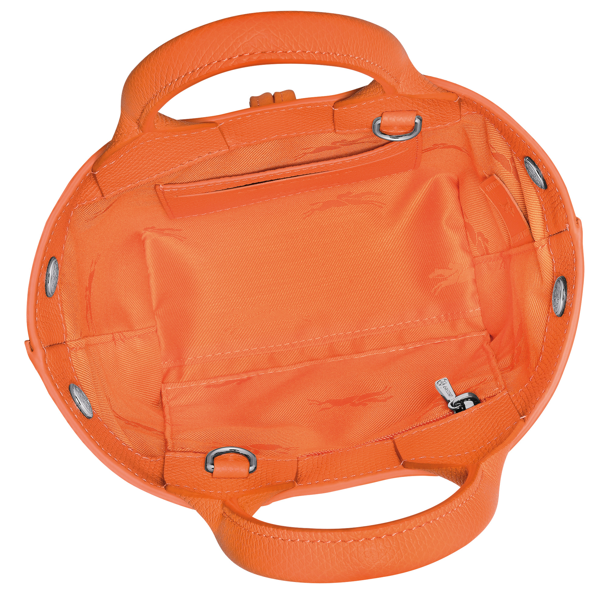 Le Roseau XS Handbag Orange - Leather - 6