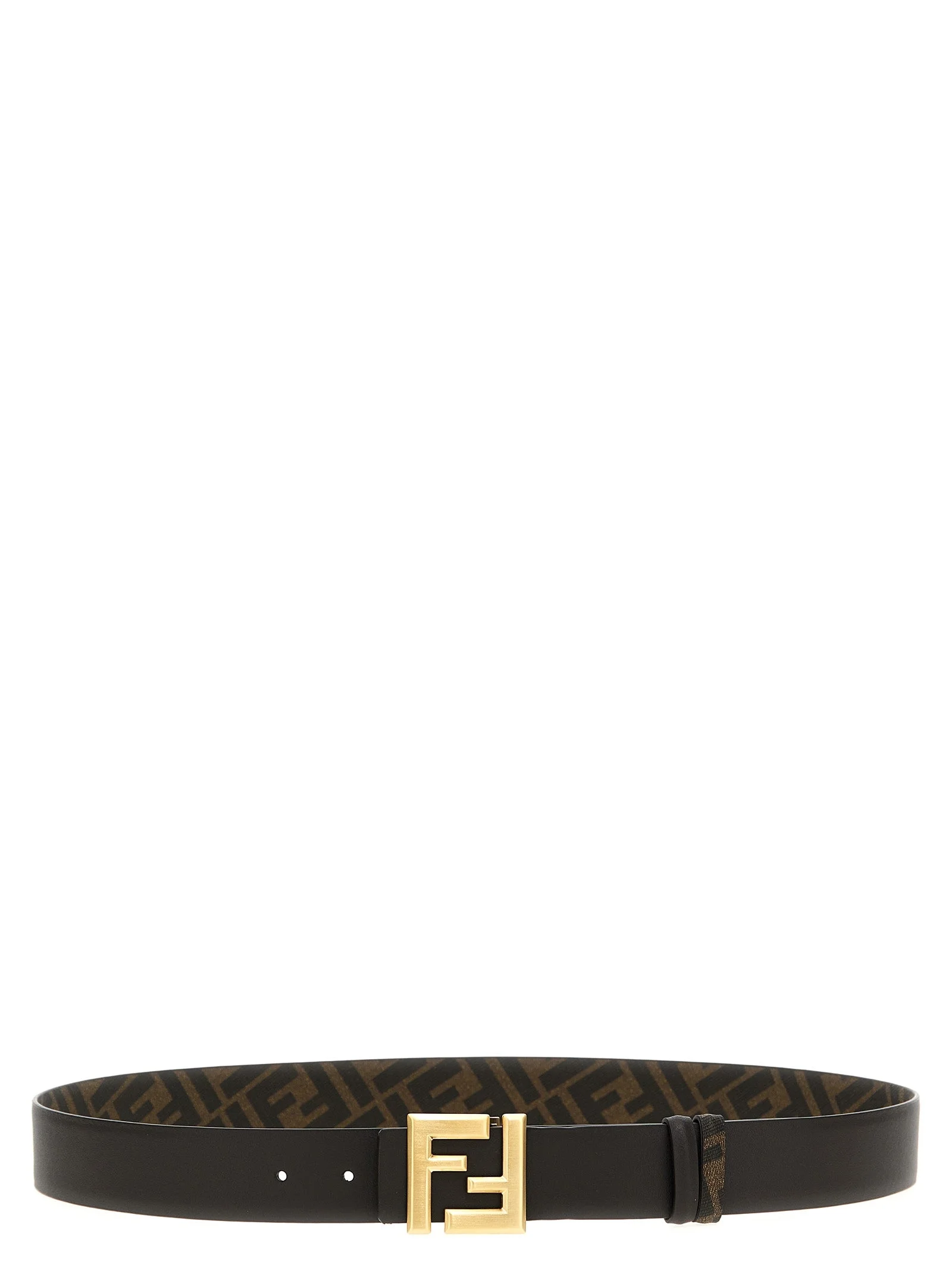 Fendi Men 'Squared Ff' Reversible Belt - 1
