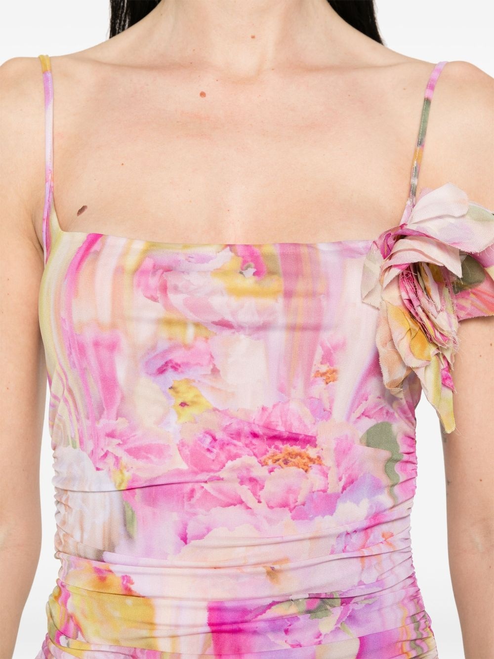 floral-print top - 5