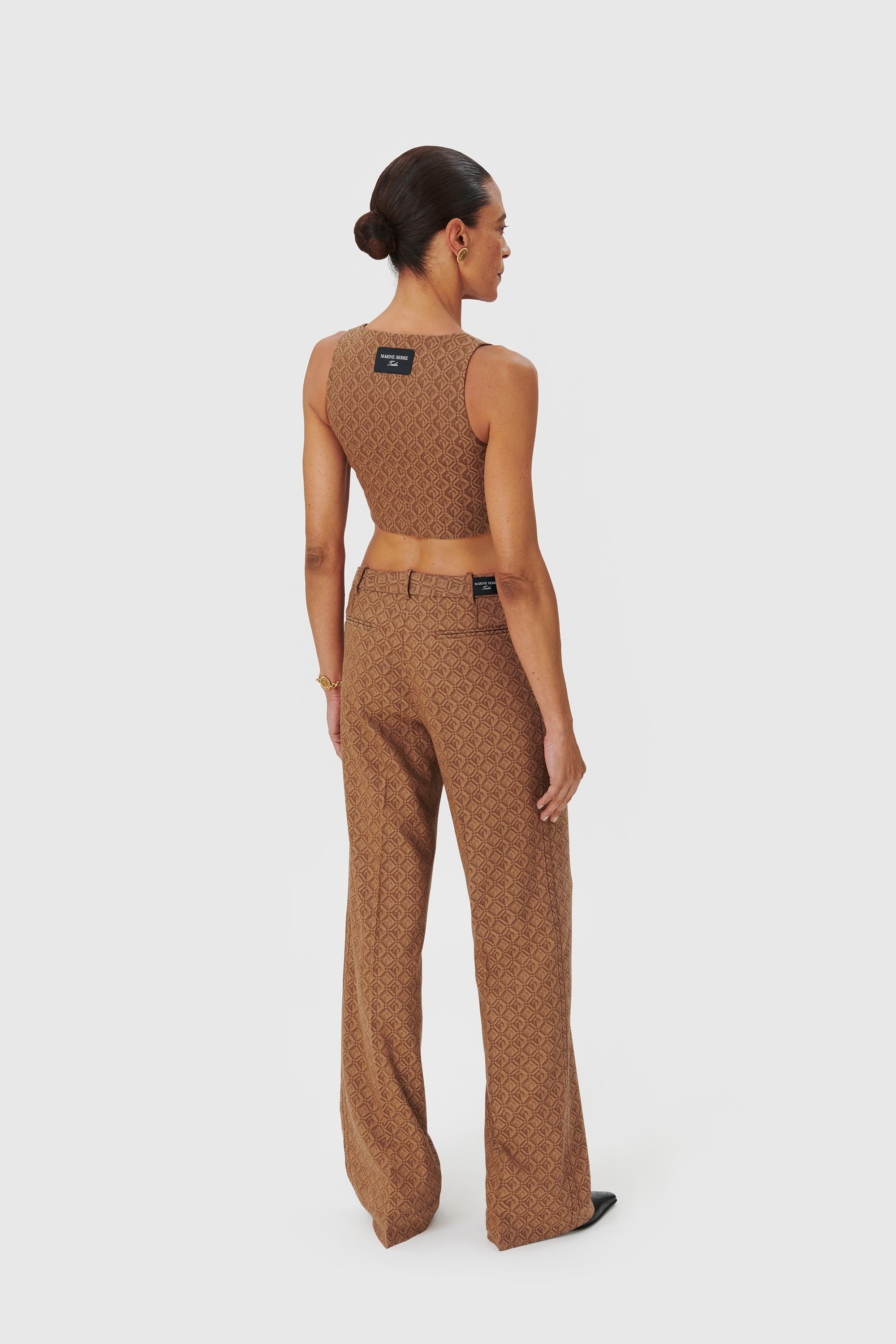 Regenerated Moon Diamant Tailoring Pants - 8