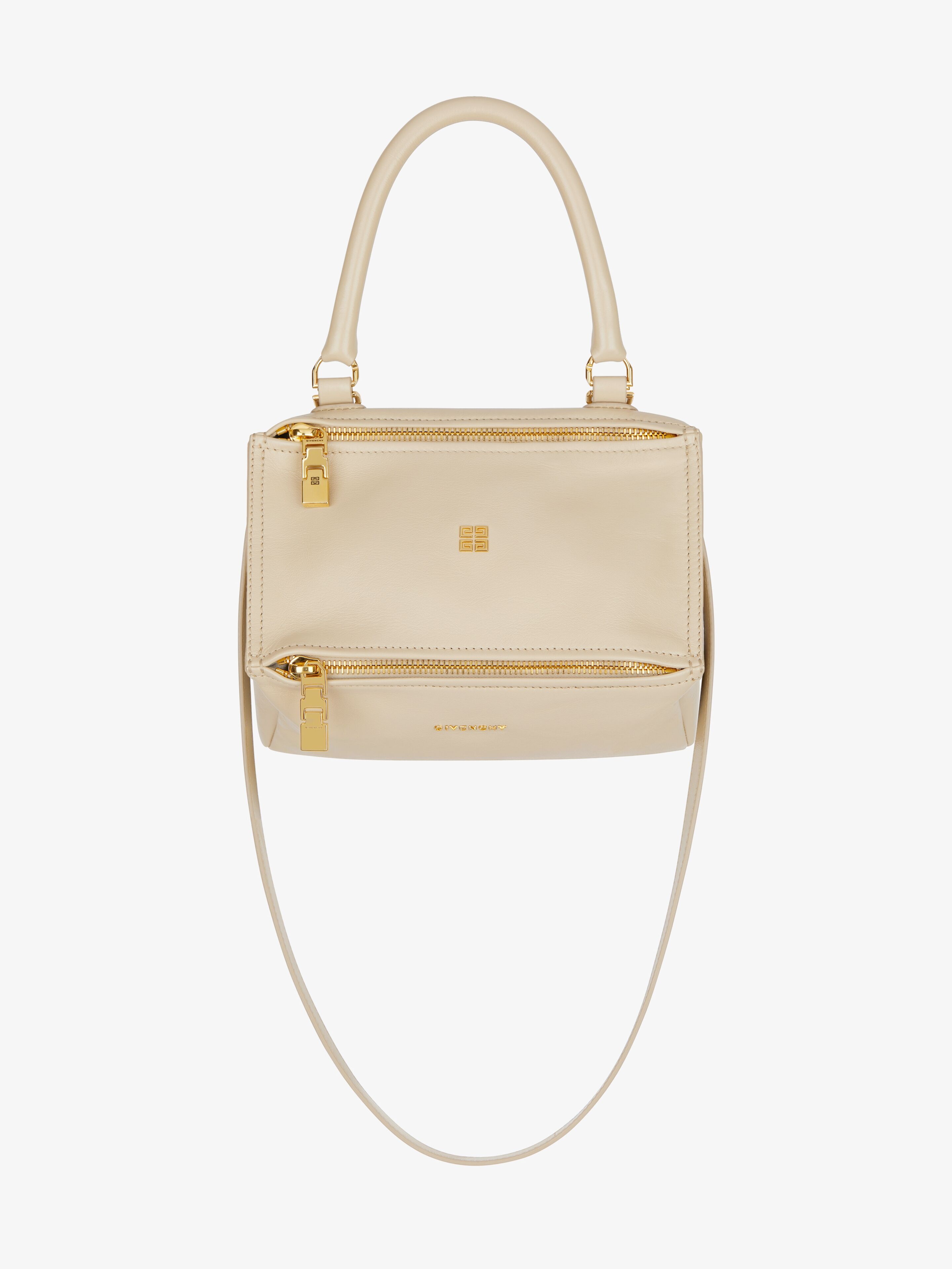 Shop Givenchy Mini Pandora Bag In Grained Leather