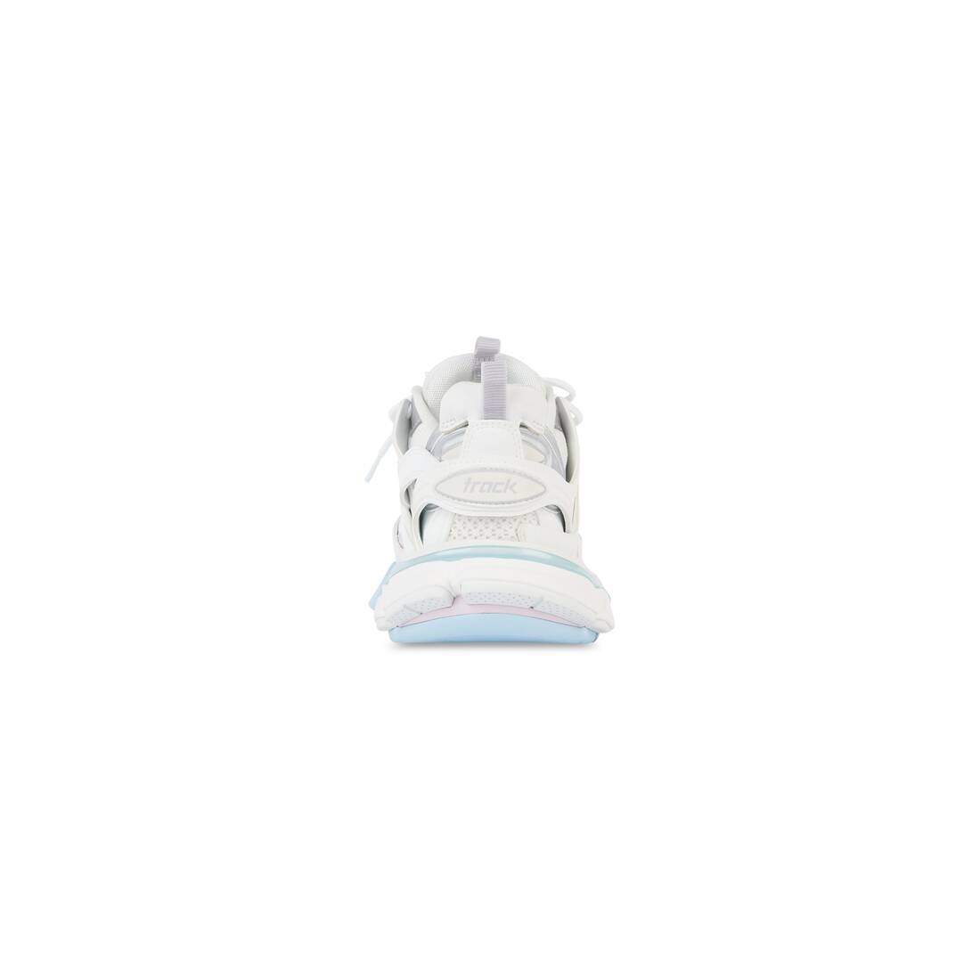 Women's Track Sneaker in White - 4