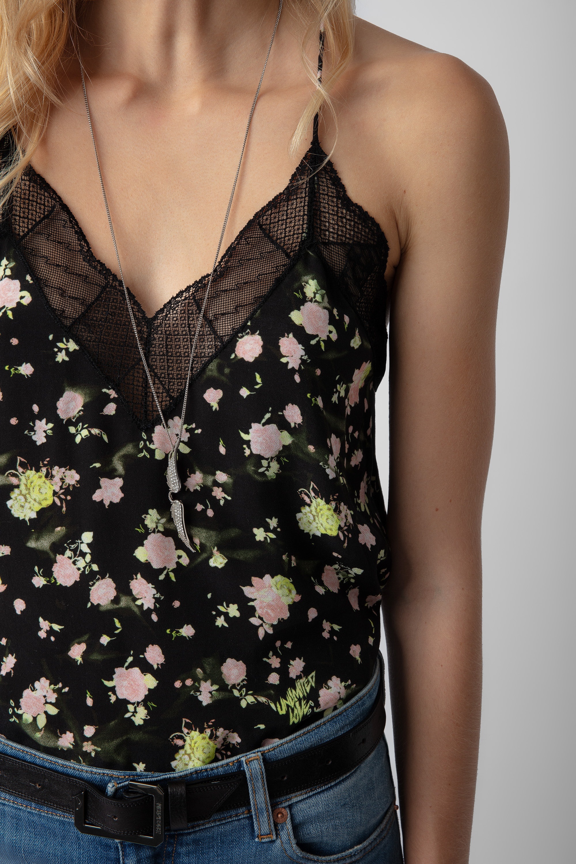 Christy Soft Crinkle Roses Camisole - 4