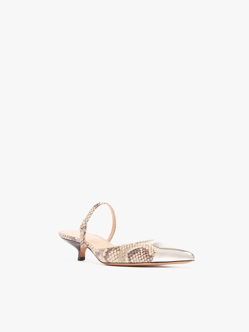 Sportmax BOHEME Python-print mules outlook