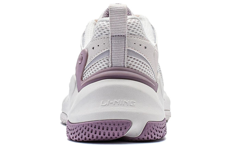 Li-Ning (WMNS) Li-Ning Coconut 'White Grey Purple' AGCT392-3 outlook