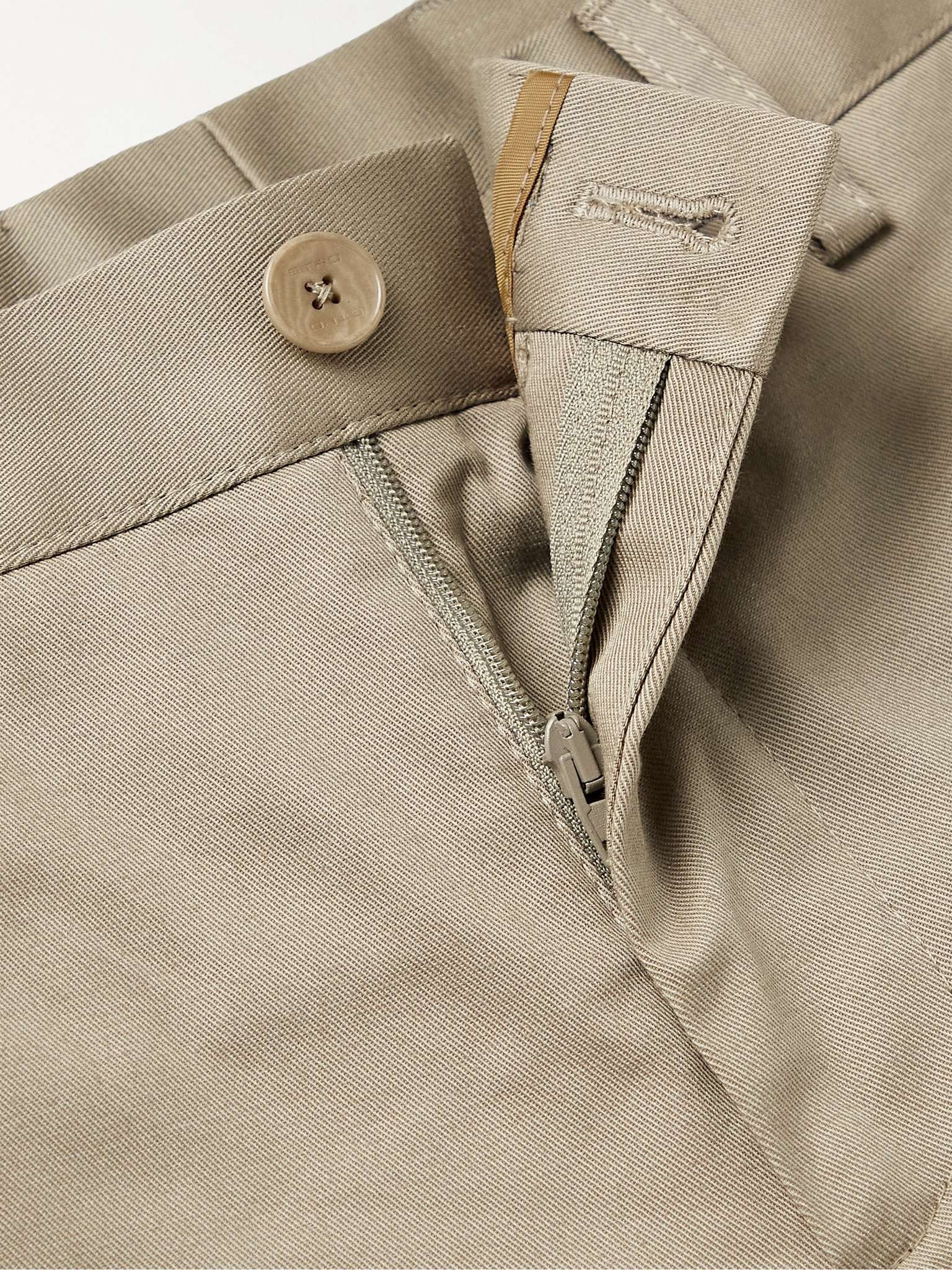 Slim-Fit Stretch-Cotton Twill Chinos - 3