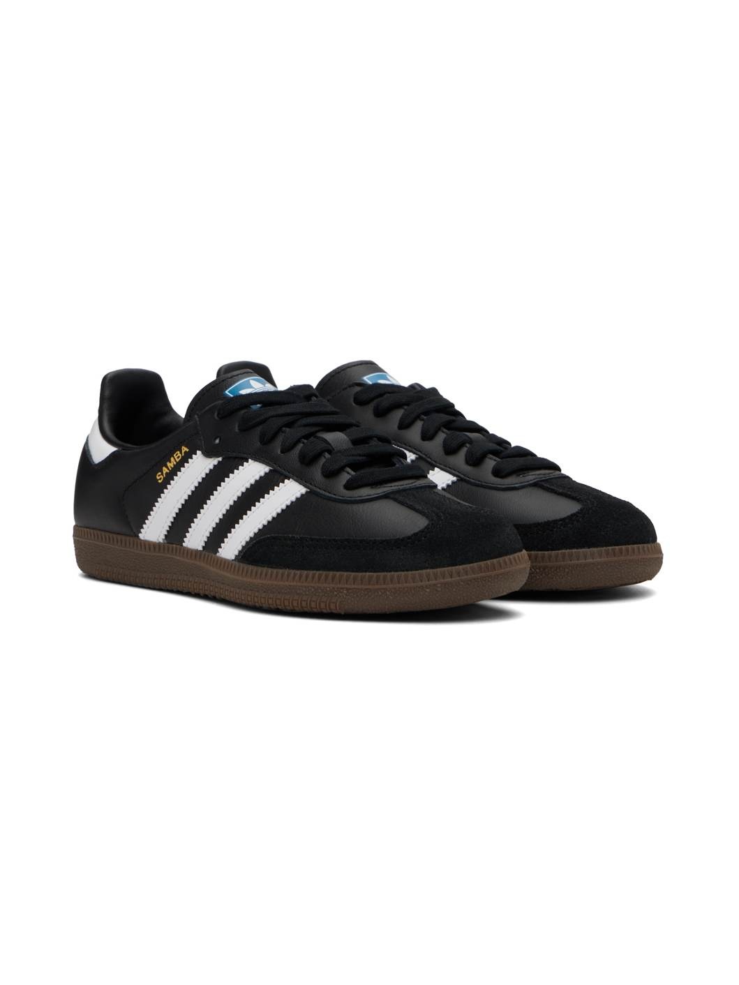 Black Samba OG Sneakers - 4