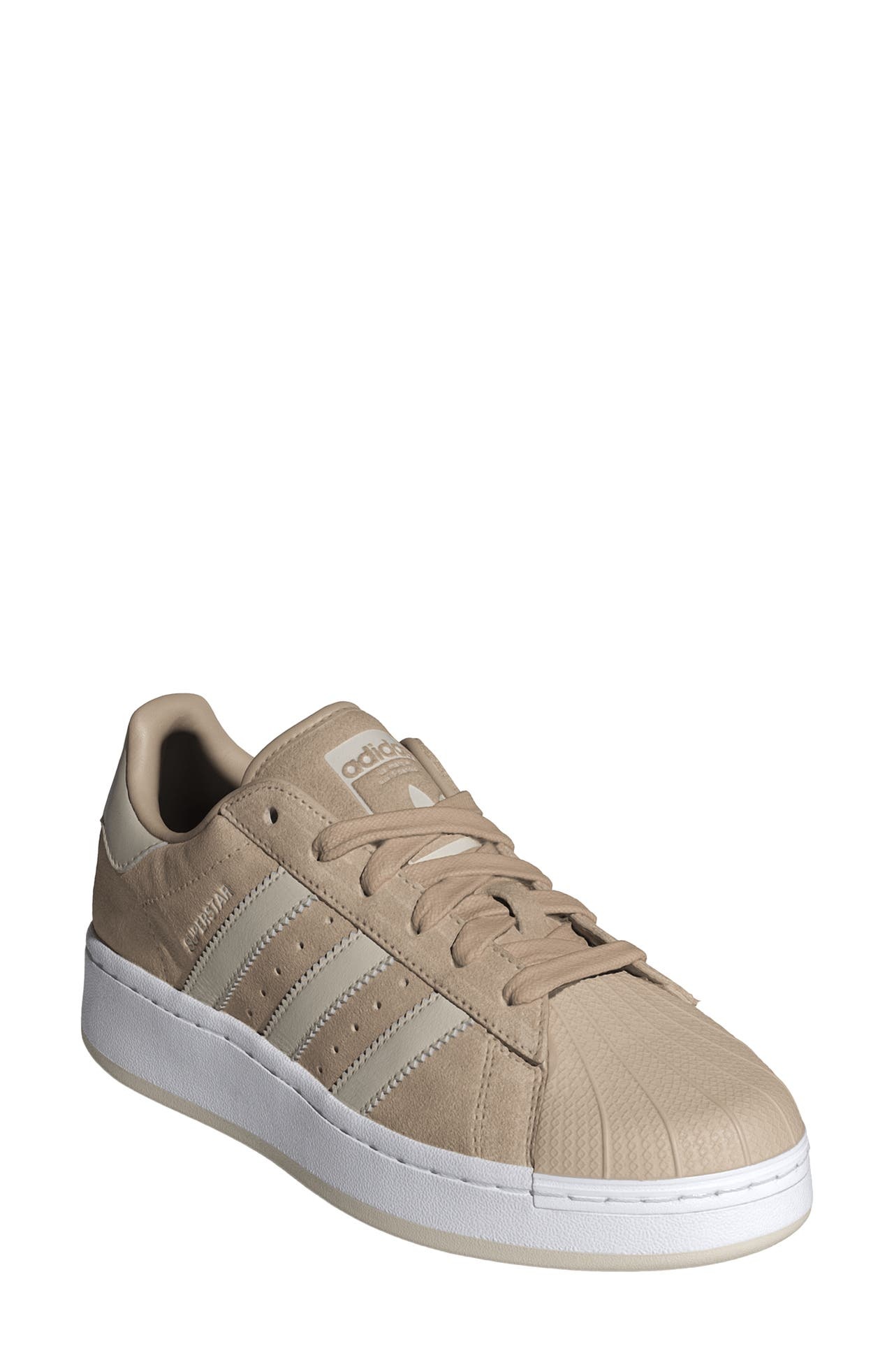 adidas Superstar XLG Sneaker in Wonder Beige/White/White at Nordstrom - 1