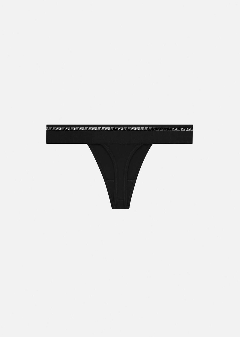 Greca Logo Thong 3