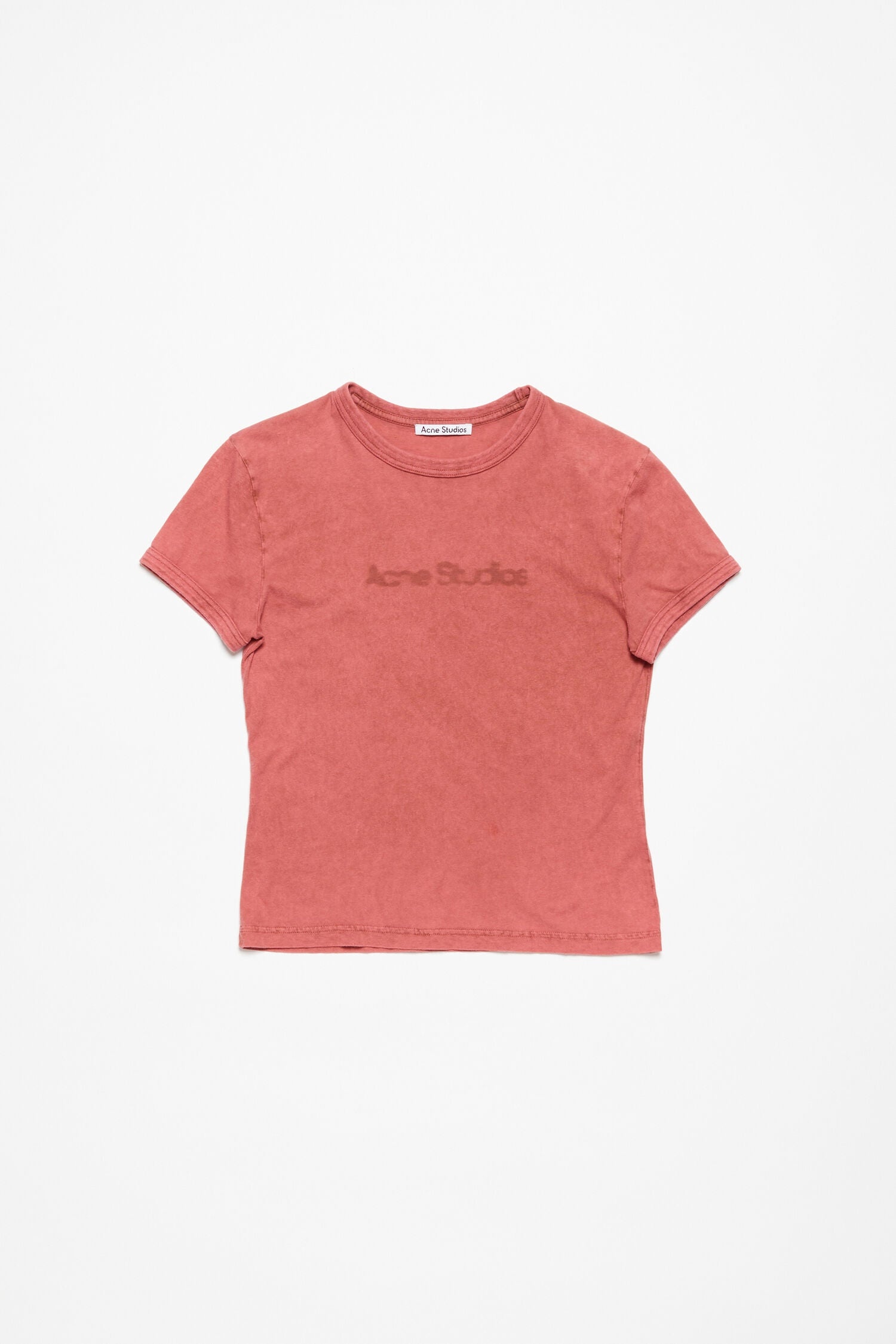 ACNE STUDIOS Women T-Shirt Blurred Logo - 5