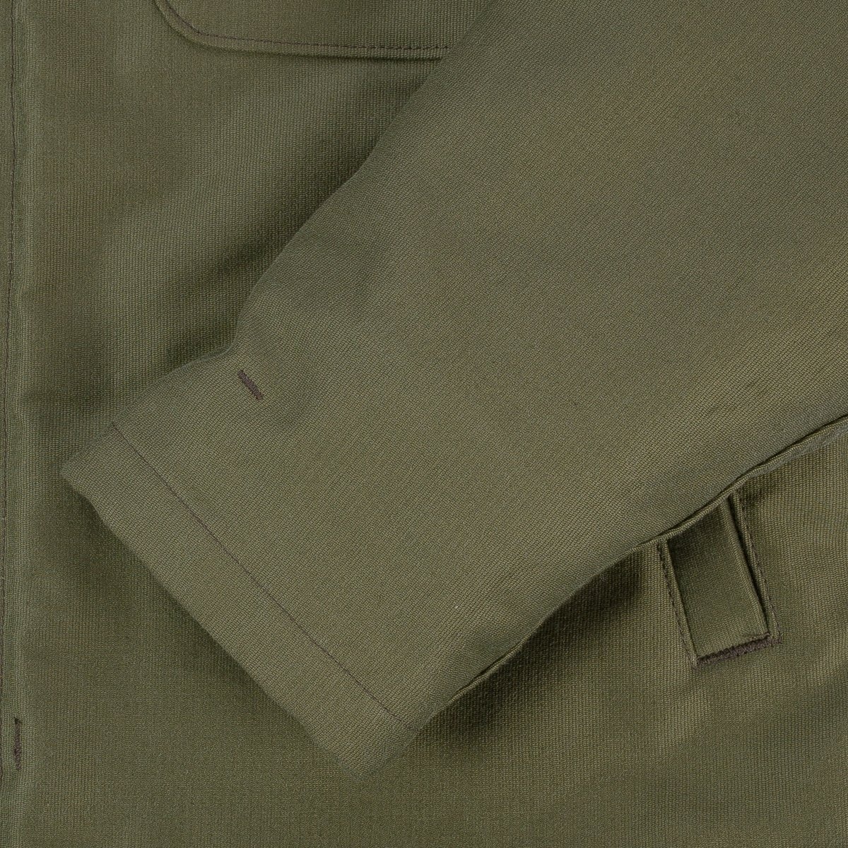 IHM-40-GRN Whipcord A2 Deck Jacket - Olive Drab Green - 17