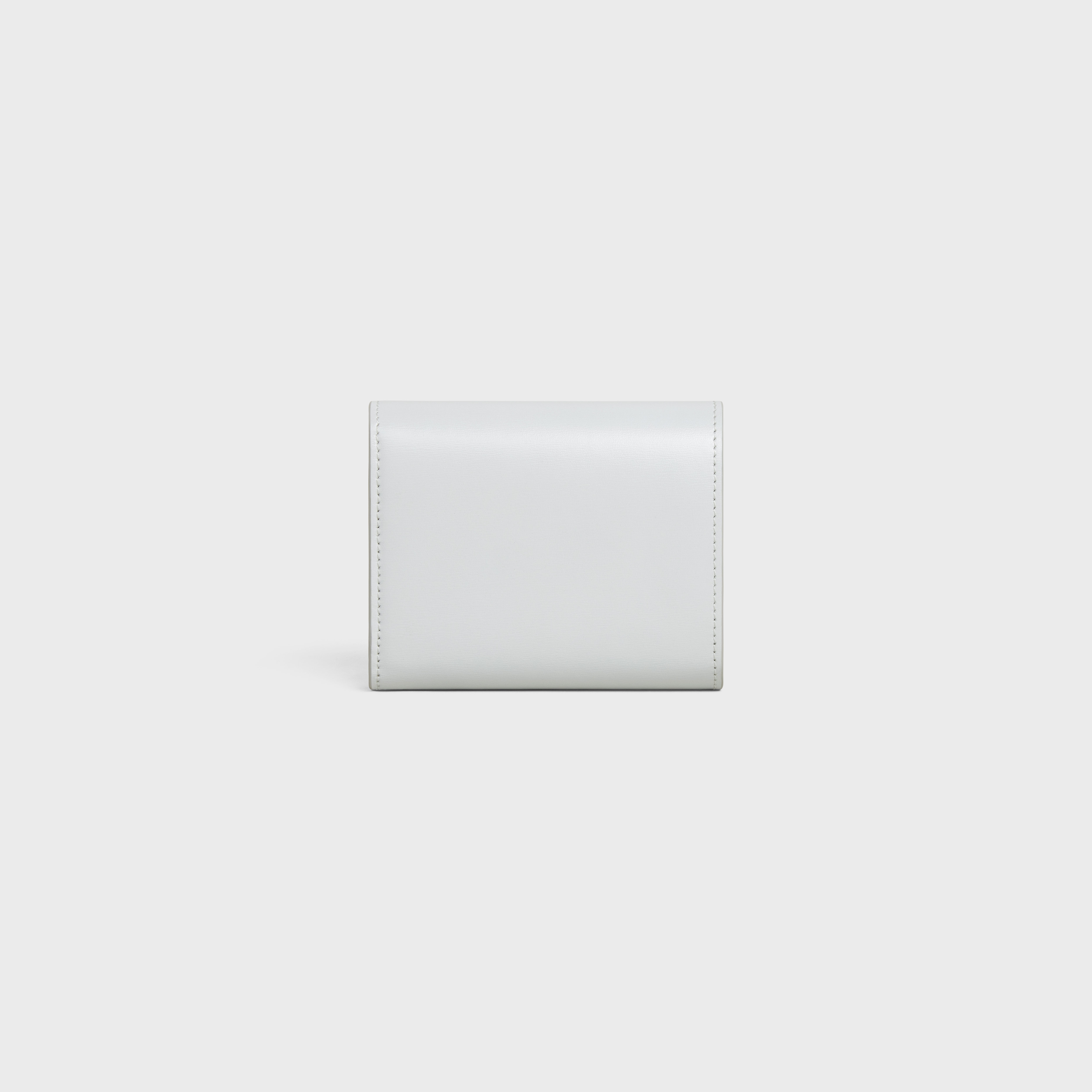 Small Flap Wallet TRIOMPHE in Shiny calfskin - 3