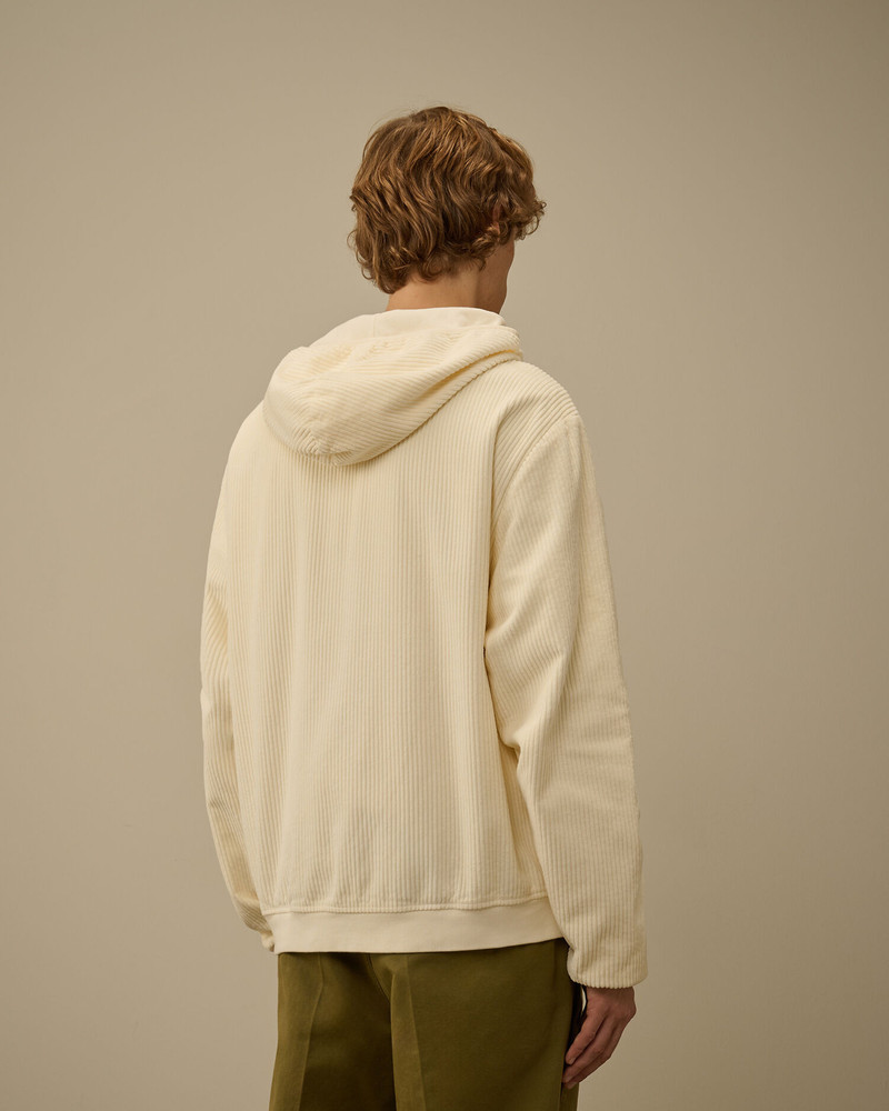 Corduroy 350 Full Zip Hooded Sweatshirt 4