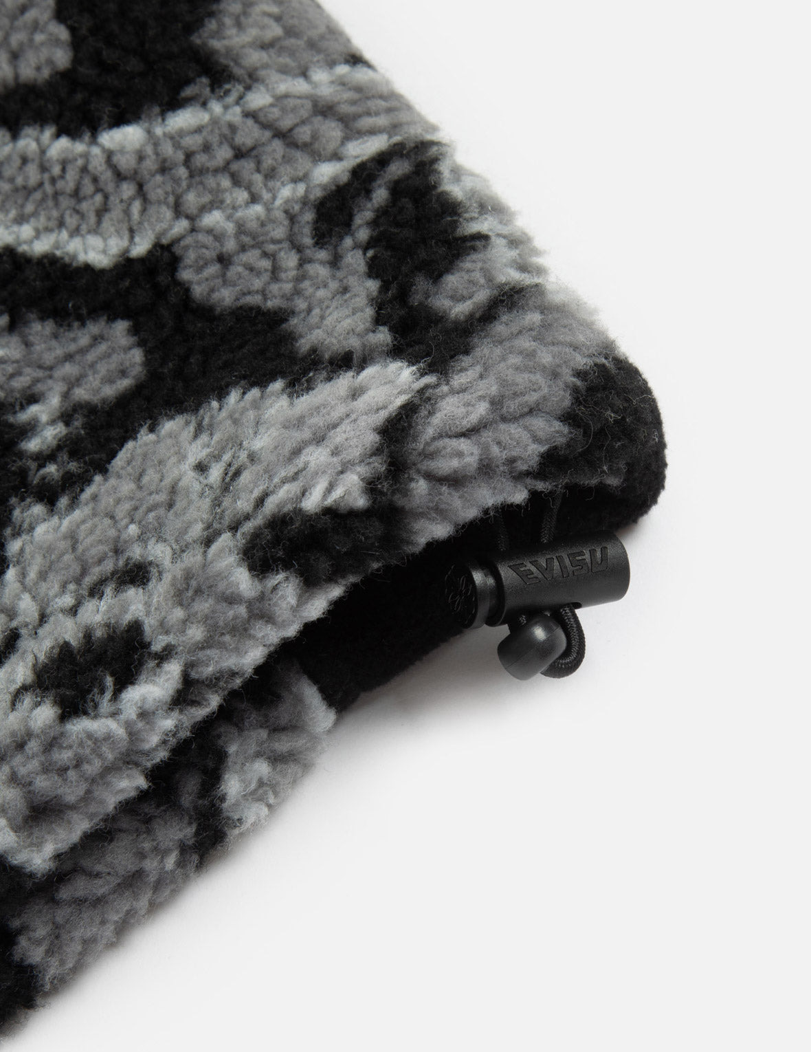 ALLOVER SEAGULL AND KAMON JACQUARD LOOSE FIT SHERPA JACKET - 11