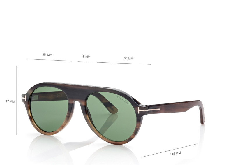 PILOT HORN SUNGLASSES 4