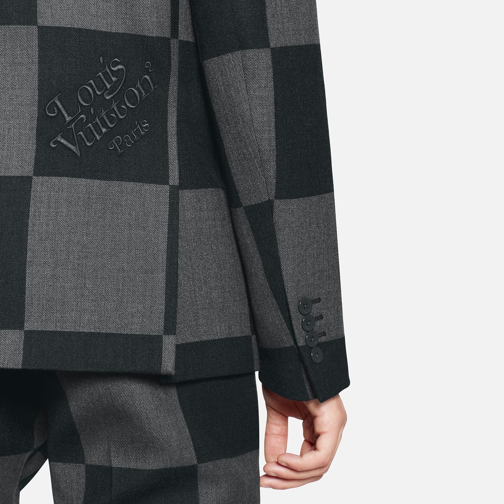 Giant Damier 3-Button Jacket - 6