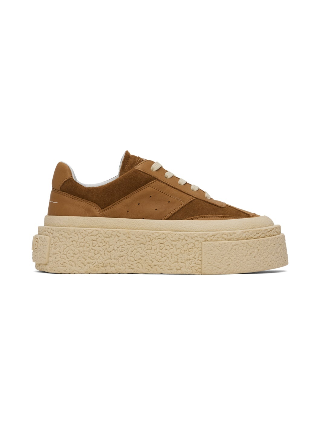 Tan Platform Sneakers - 1