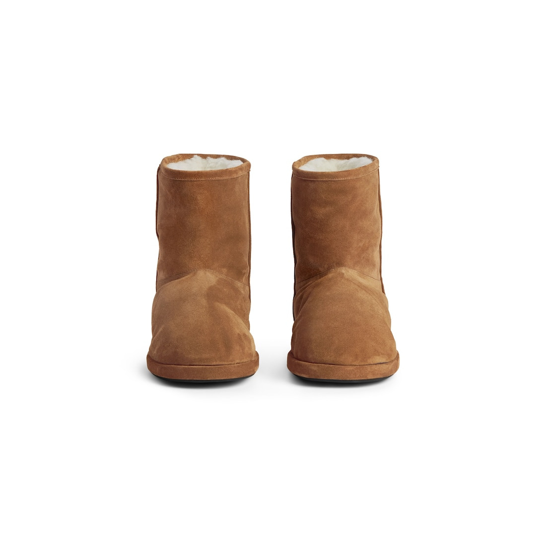 Men's Alaska Soft Bootie in Brown/white - 3