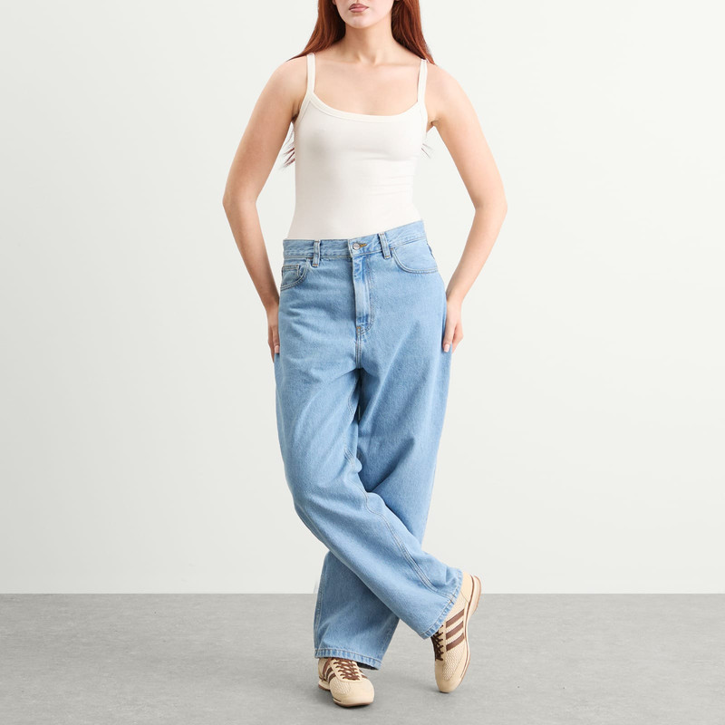 SKIMS SKIMS Cotton Jersey Scoop Neck Bodysuit outlook