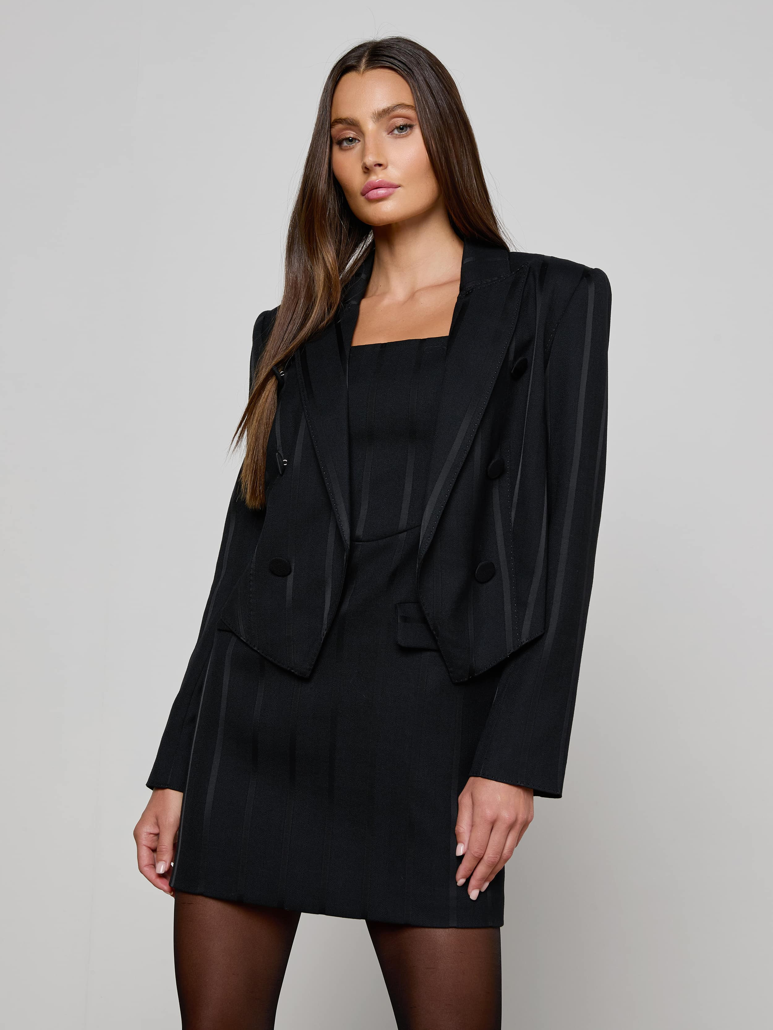 Lila Striped Blazer - 2