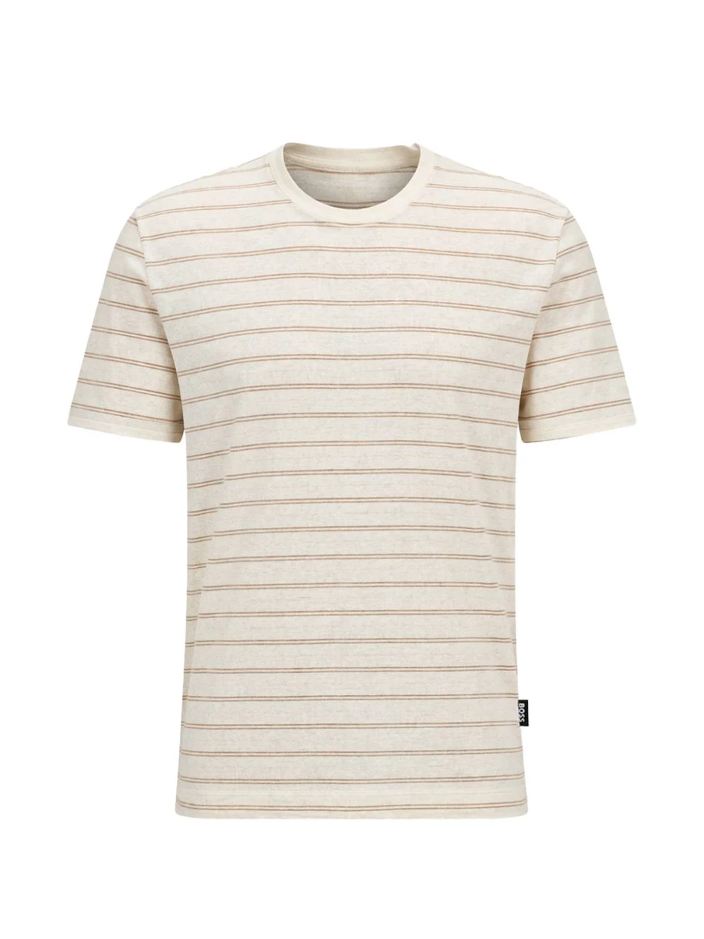 crew-neck striped T-shirt - 1
