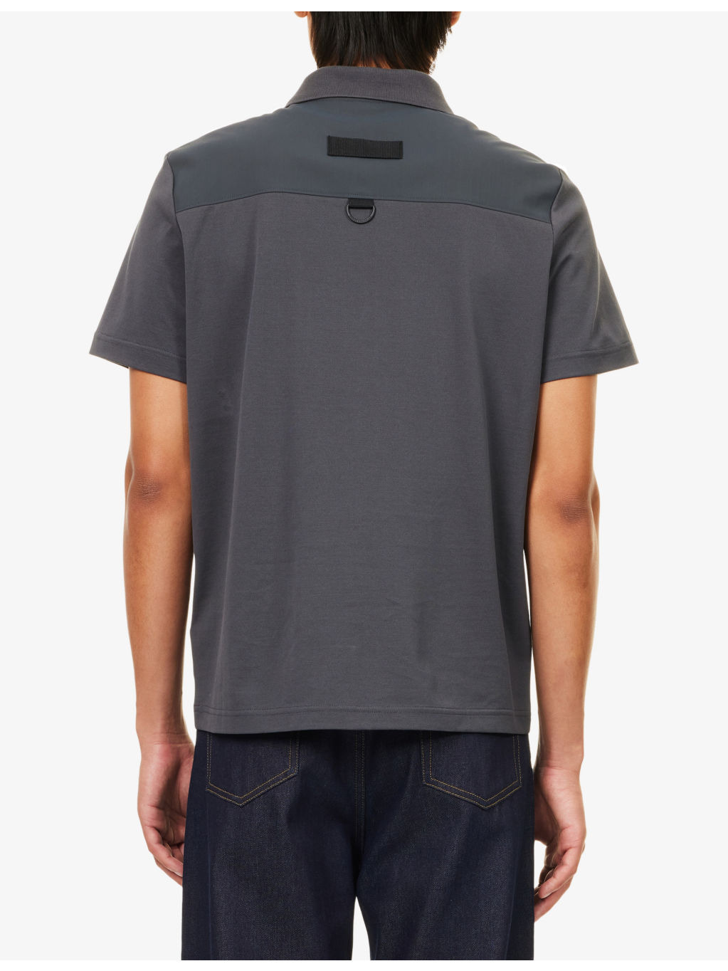 Dalon Logo-Plaque Cotton-Jersey Polo Shirt - 4