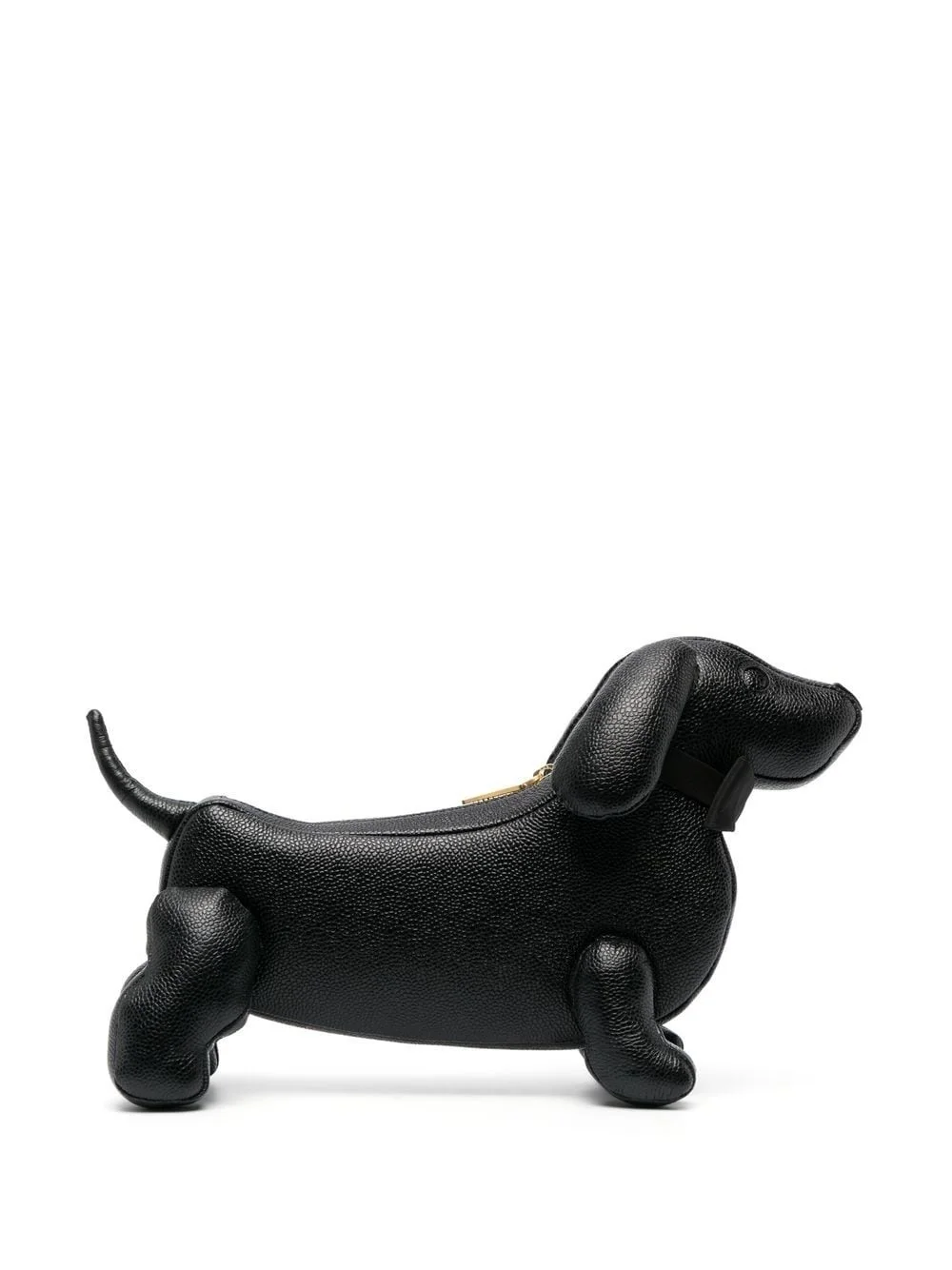 Pebble Grain Leather Hector Baguette Pouch - 1