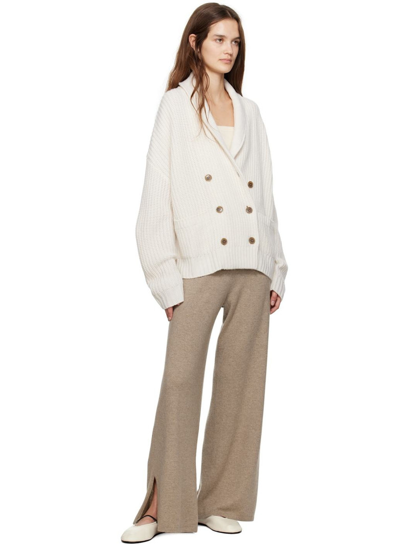 LISA YANG Beige Marlo Lounge Pants outlook