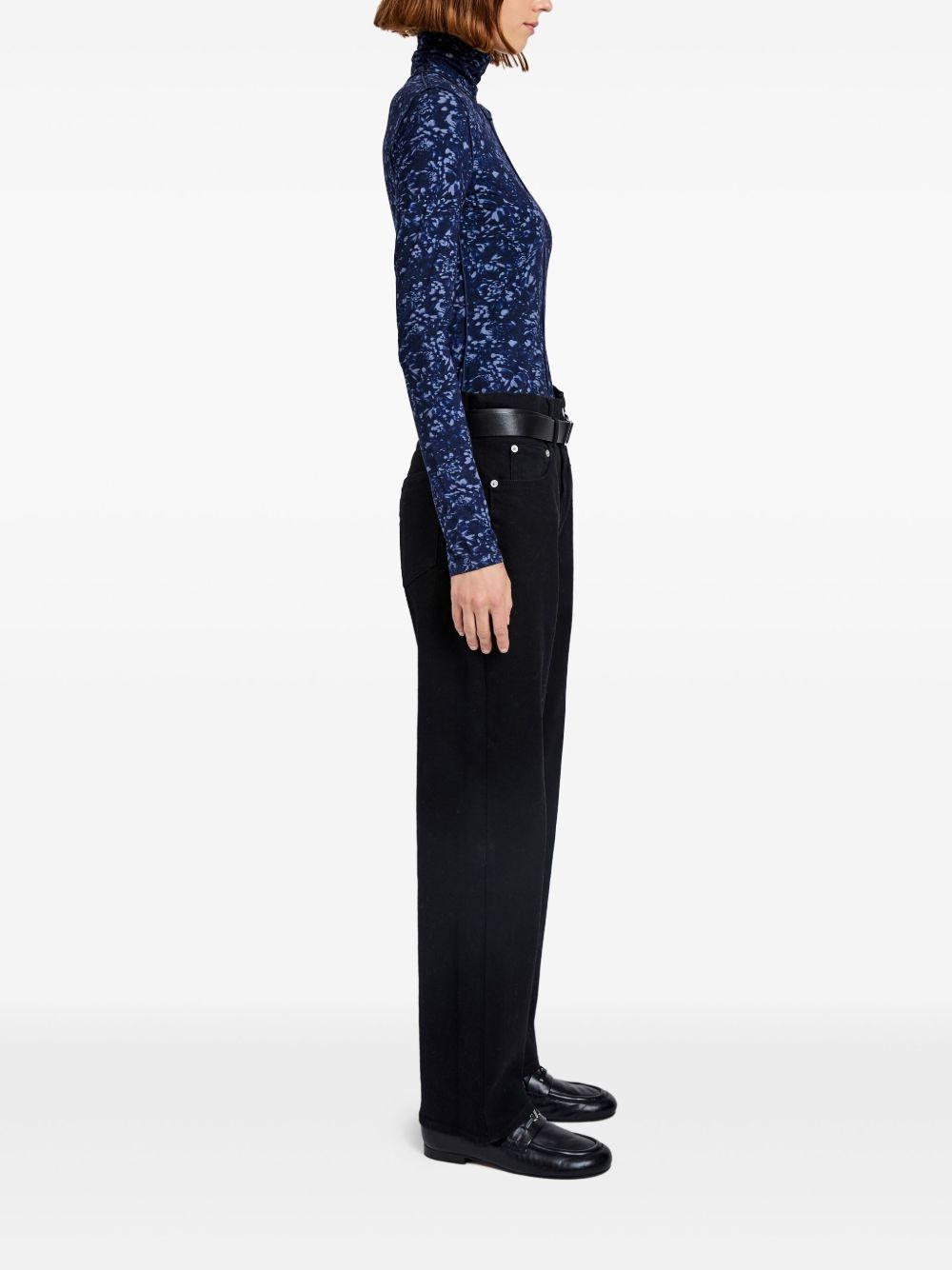 floral-print top - 3