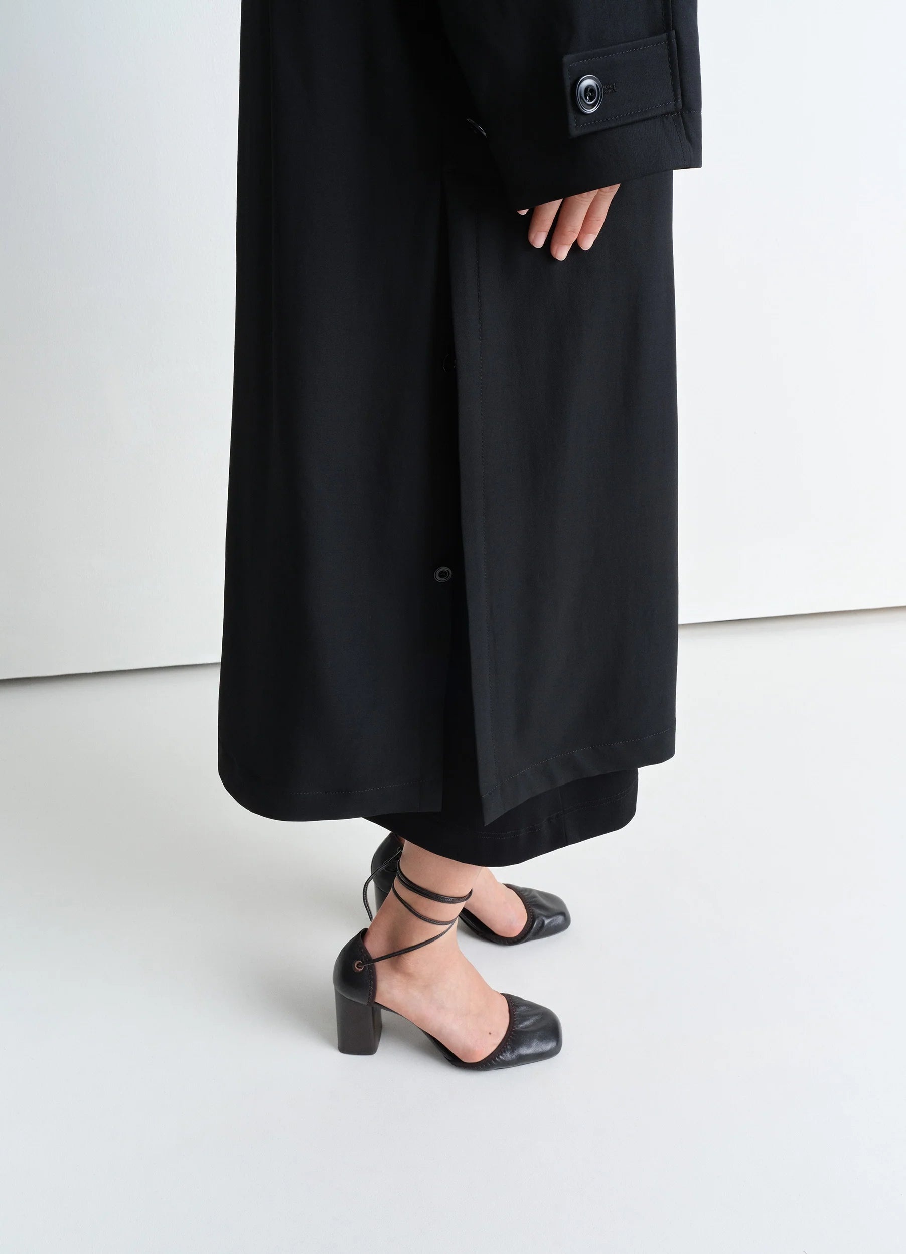LIGHT SLITTED OVERCOAT - 5