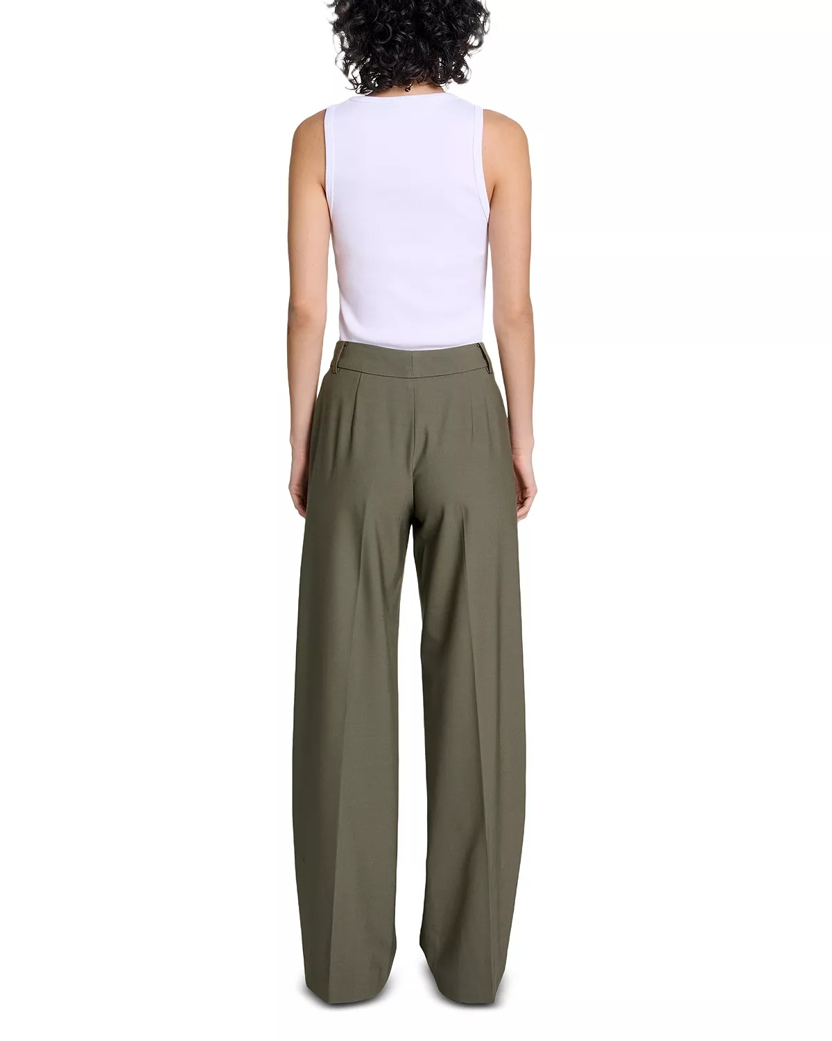 Wide Leg Trousers - 8