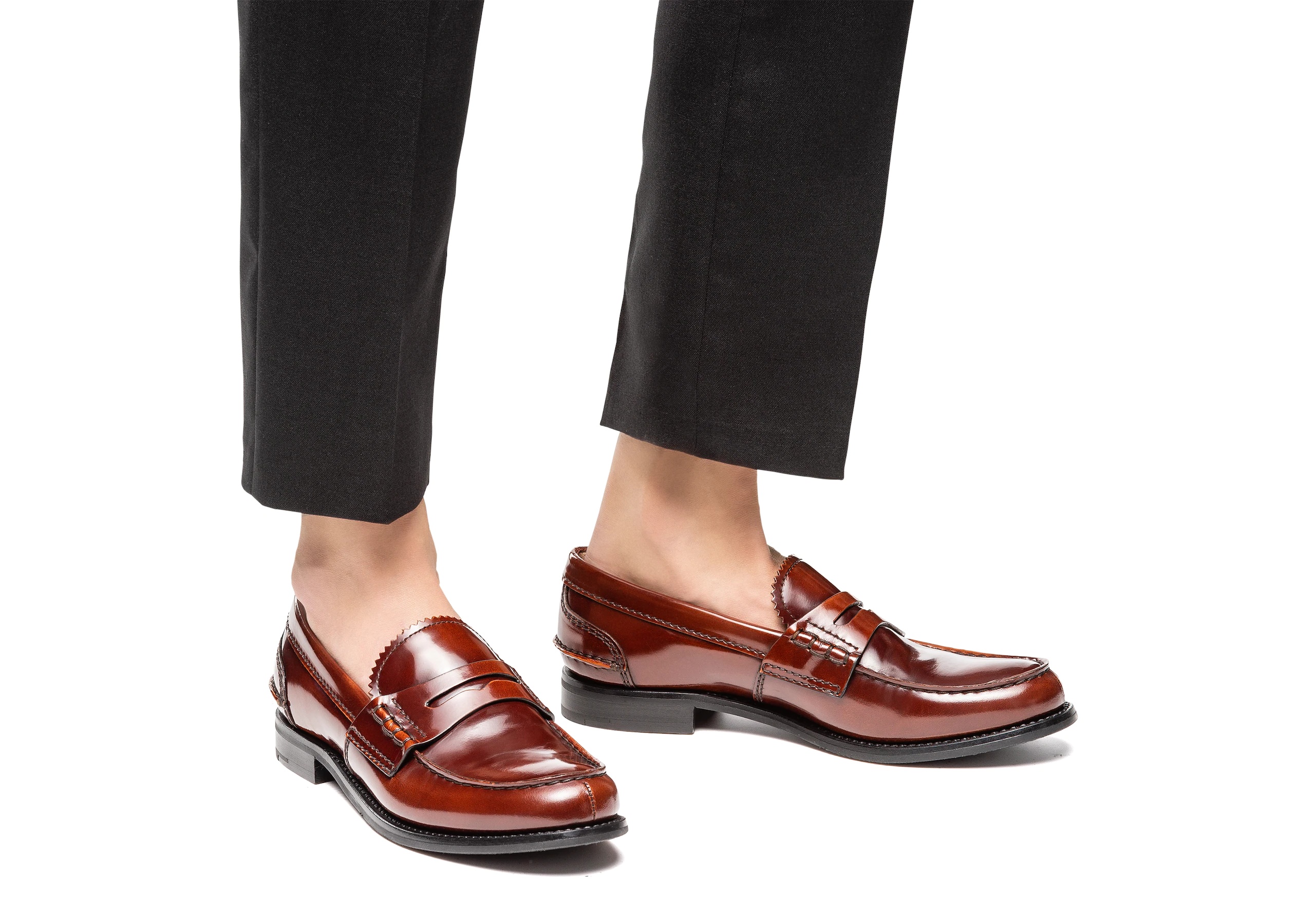 Pembrey 2w
Polished Fumè Loafer Tabac - 5