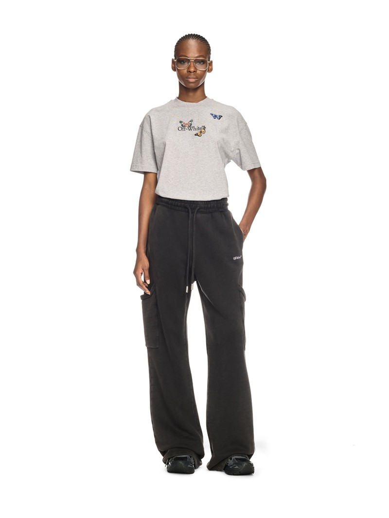 Off-White Black Bookish Cargo Sweatpants outlook
