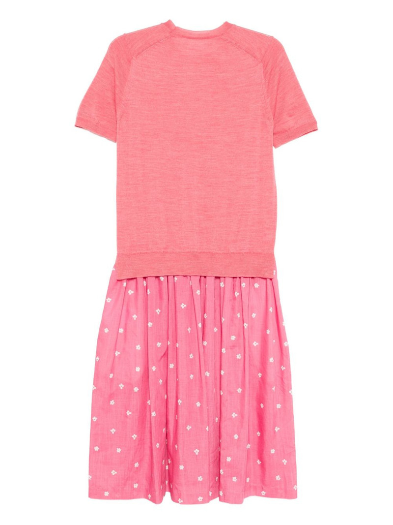 Comme des Garçons GIRL floral-print dress outlook