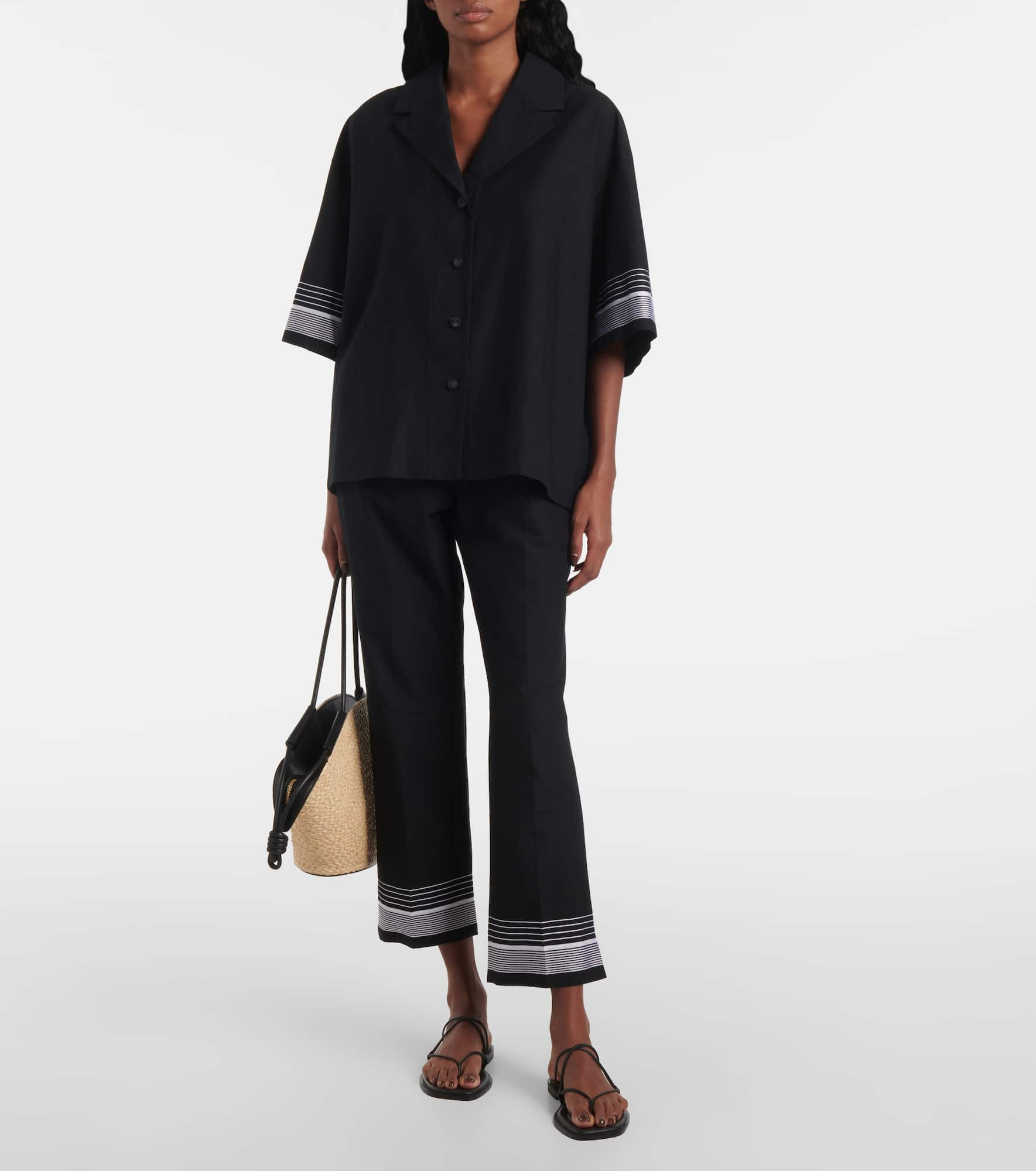Tottenham cropped straight pants - 2