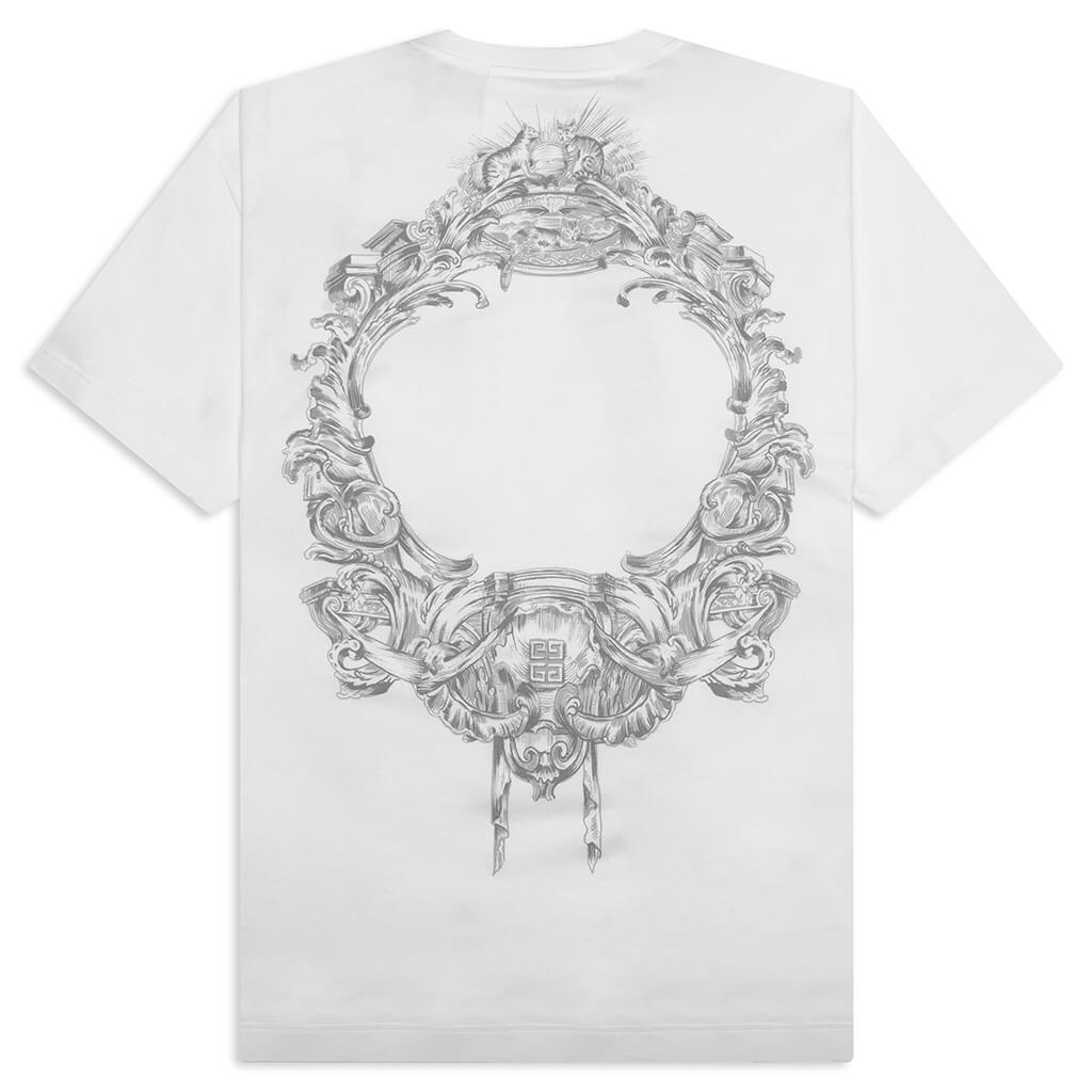 BAROQUE PRINT S/S T-SHIRT - WHITE - 2