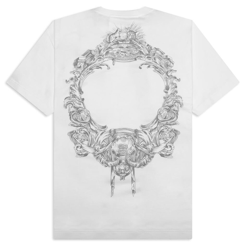 Givenchy BAROQUE PRINT S/S T-SHIRT - WHITE outlook